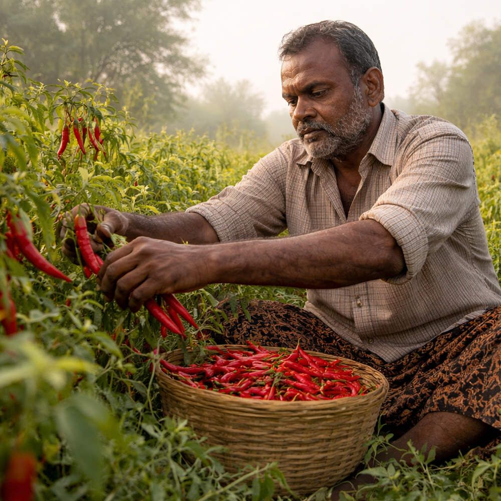 Indian dry red chilli suppliers