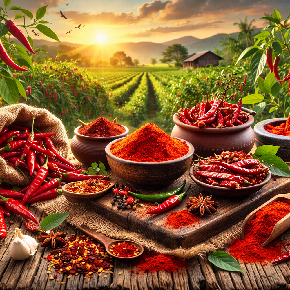 Indian dry red chilli suppliers
